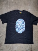 koszulka bape czarno niebieska 