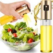 Spryskiwacz do oleju oliwy octu rozpylacz dozownik 100 ml złoty