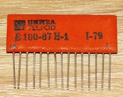 Układ scalony hybrydowy E-100-07H1 multiwibrator astabilny MA UNITRA TELPOD