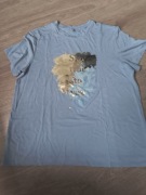 Koszulka niebieska damska 