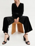 Kombinezon aksamitny damski r. 42, 90% poliester,10% elastan