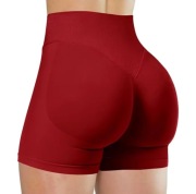 Letnie spodenki damskie z wysokim stanem fitness siłownia