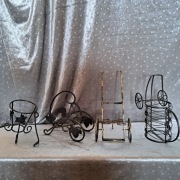 Stojak na wino, metaloplastyka, rzemiosło, rękodzieło, prezent