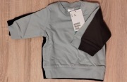 NOWE bluza bawełniana H&M 2-pak 56 zielona i szara