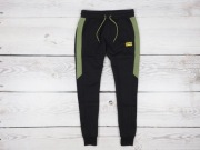 JACK&JONES__CZARNE JOGGERY__SPODNIE DRESOWE__S__PAS 76-86__NOWE