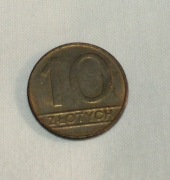10 złotych 1989 rok PRL