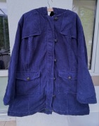 Ulla Popken sztruksowy płaszcz 5XL