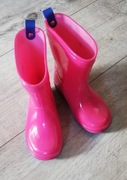 Różowe kalosze rozmiar 24
