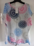 Bluzka dmuchawce z lnem