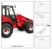 Schaffer 9610T 9630T Wheel Loader Parts Catalog Manual Katalog części