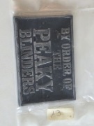 Peaky Blinders metalowa tabliczka z serialu