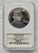 Moneta 20 zł 2017 r. Pięć wieków Reformacji w Polsce, grading PR70, folder