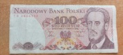 Banknot 100 zł z 1986r, Seria TB
