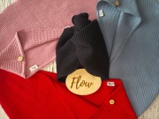 Turban do włosów wafelkowy czarny mięciutki