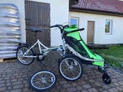 Riksza rowerowa dziecięca przyczepka wózek Zigo Leader X1 X2