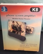 Zestaw dwuch  głośnomówiący szkłem powiekszajacycym do telefonów i tabletow