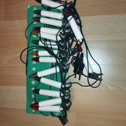 Stary z PRL-U komplet choinkowy sprawny  