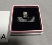 Pandora klips (stoper) do bransoletki srebrny