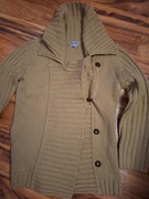 Sweter kardigan damski beż 36/38