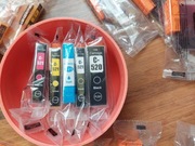 Tusze XL do drukarki Canon Model 520 / 521 zestaw 37 sztuk