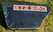 MZ ETZ 250 Pokrywa filtra, kapa, bok, boczek
