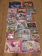 Puzzle i gry dla dzieci duży zestaw