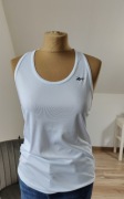 Sportowa koszulka damska Reebok Rozmiar S top treningowy biały 