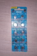 10x Bateria VINNIC LR48 AG5 LR754 193 L754F 1,5V