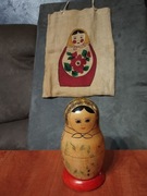 Matrioszki . PRL. Siatka , torba.