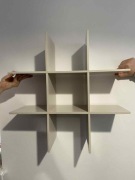 Półki drewniane, kolor, dąb sonoma lub czarna