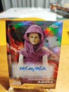 Molly Miller - Agira - Gwiezdne Wojny (Star Wars) - karta - autograf