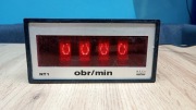 MERA LUMEL NT1 - Obrotomierz na lampach nixie