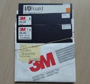 Dyskietki 5,25" 3 sztuki (być może kopia DOS 3.0)