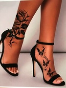 Tatuaż dziara w 5 sekund tymczasowy 11x6 cm na imprezę basen