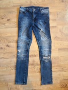 Dżinsy ASOS W30 L32 | Modne Przetarcia | Slim Fit | Elastyczne Denim