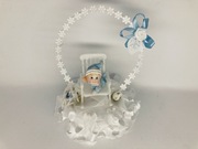 Figurka na tort chrzciny chłopca