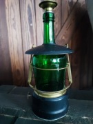 Zielona karafka z pozytywką Swiss Vintage