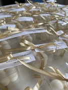 Świeca, prezent, podziękowanie, wesele