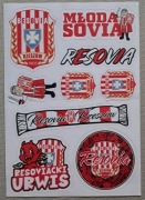 Vlepki RESOVIA Rzeszów, Stal, WISŁA Kr.,CRACOVIA, Arka Gdynia, Lech  # 05