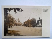 WARSZAWA Krakowskie Przedmieście tramwaj pomnik