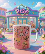 Little Pet Shop figurki prezent dla dziecka kubek Ceramiczny 