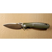 Nóż / TwoSun TS162 / Linear Lock  / D2 / Micarta