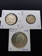 Zestaw srebrnych polskich monet w ładnym stanie , srebro