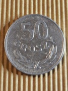 1983 rok - moneta o nominale 50 gr z czasów PRL