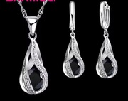 Komplet biżuterii damskej srebro 925