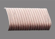 Sznurek sutasz wiskoza 3mm blady róż połysk PEGA