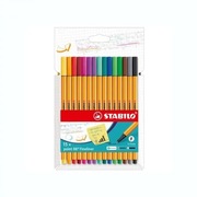 Stabilo Point88 zestaw 15 kolorów