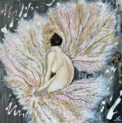 Obraz akrylowy „Kobiecy akt”