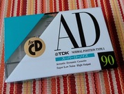 TDK AD 90 min. Japońskie wydanie.
