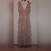Sukienka  beżowa